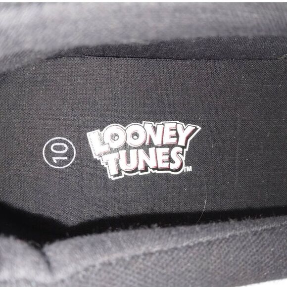 Looney Toons NEW Men's Black with Graphics Slip-on Sneakers - sz. 10 - Picture 4 of 7